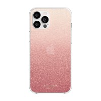 Чохол Kate Spade New York Protective Hardshell Case for iPhone 12 Pro Max - Glitter Ombre Sunset Pink/Multi