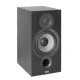 ELAC Debut 2.0 Bookshelf Speakers DB62 Black Brushed Vinyl