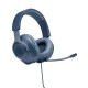 Навушники з мікрофоном JBL Quantum 100 Blue (JBLQUANTUM100BLU)