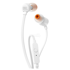 Навушники з мікрофоном JBL Tune 110 White (JBLT110WHT)