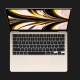 MacBook Air 13 Retina, Starlight, 256GB, 8 CPU / 10 GPU, 16GB RAM with Apple M2 (Z15Y000B5)