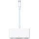 Оригінальний Apple USB-C to VGA Multiport Adapter (MJ1L2)