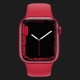 Apple Watch Series 7 45mm PRODUCT(RED) Aluminum Case with Red Sport Band (MKN93)