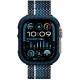 Чохол Pitaka Air Case для Apple Watch 45mm (Black/Blue Twill)