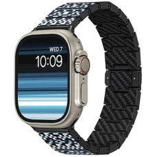 Ремінець Pitaka Dreamland Chroma Carbon Band для Apple Watch 42/44/45/49mm (Mosaic)