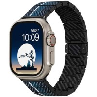 Ремінець Pitaka Poetry of Things Chroma Carbon Band для Apple Watch (Universal) (Moon)