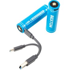 Акумулятор Beston USB Type-C 18650, 3.7V 2500mAh, Li-Ion, 2 шт