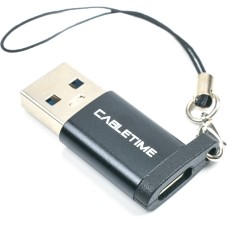 Перехідник Cabletime OTG USB 3.0 Type-A (M) - USB Type-C (F)