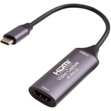 Карта відеозахоплення PowerPlant HDMI (F) - 3.0 USB Type-C (M) (HDVC2-C)