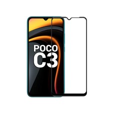 Захисне скло Full screen PowerPlant для Poco C3