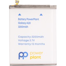 Акумулятор PowerPlant Samsung Galaxy A20 (EB-BA505ABN) 3200mAh