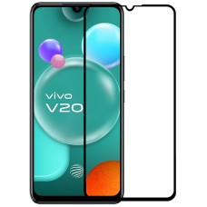 Захисне скло Full screen PowerPlant для Vivo V20, Black