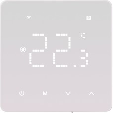 Програмований термостат для опалення TUYA Wi-Fi, 16A, 230VAC, білий