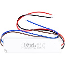 Блок живлення HiSmart 24V, 2.5А, 60W, IP67