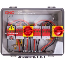 Панель відключення PV CNC 4in-4out YCX8-DIS 4/4 32/32 DC1000