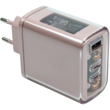 Зарядний пристрій ACEFAST GaN 2x USB-C, USB-A, 65W, PD3.0, QC4.0