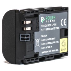 Акумулятор PowerPlant Canon LP-E6 Chip 1800mAh