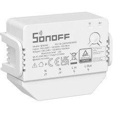 Розумний 1-канальний перемикач Sonoff WiFi MINIR3, 3500W