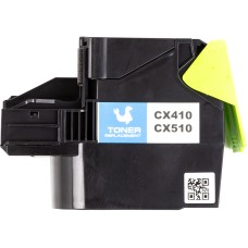 Картридж PowerPlant Lexmark CX410de CY (CX410/CX510) (з чипом)