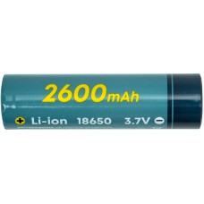 Акумулятор PowerPlant 18650 3.7V 1C 2600mah