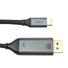 Кабель Cabletime USB-C - DisplayPort, 4K, Ultra HD, 1.8м, V1.2