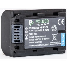 Акумулятор PowerPlant Sony NP-FH50 1050mAh