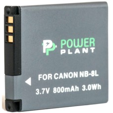 Акумулятор PowerPlant Canon NB-8L 800mAh