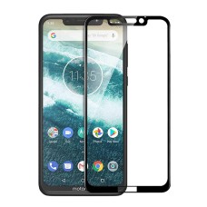 Захисне скло Full screen PowerPlant для Motorola One Power, Black