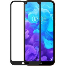 Захисне скло Full screen PowerPlant для Huawei Y5 (2019), Black