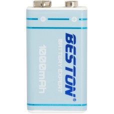 Акумулятор Beston 9V USB Type-C 1000mah (3700mWh) Li-ion (9VC-10VC)