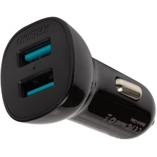 Автомобільний зарядний пристрій Choetech 2xUSB A, 36W, QC3.0