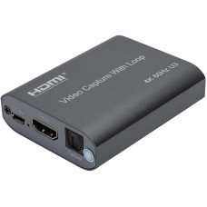 Зовнішня карта відеозахоплення PowerPlant HDMI USB3.0 4k/60hz (HDVC8)