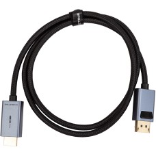 Кабель CableTime DisplayPort - HDMI, 4K/30Hz, 1m