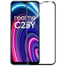 Захисне скло Full screen PowerPlant для Realme C25Y