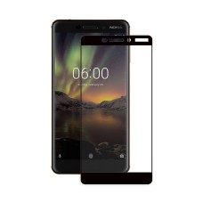 Захисне скло Full screen PowerPlant для Nokia 6.1, Black