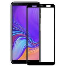 Захисне скло Full screen PowerPlant для Samsung Galaxy A7 (2018), Black