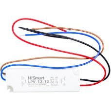 Блок живлення HiSmart 12V, 1А, 12W, IP67