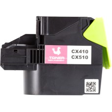 Картридж PowerPlant Lexmark CX310/CX410/CX510 MG (з чипом)