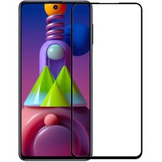 Захисне скло Full screen PowerPlant для Samsung Galaxy M51, Black