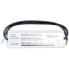 Блок живлення HiSmart 12V, 16.5A, 200W, PFC, IP67