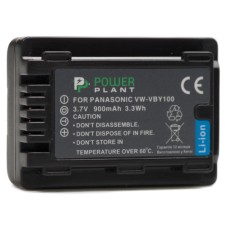 Акумулятор PowerPlant Panasonic VW-VBY100 900mAh