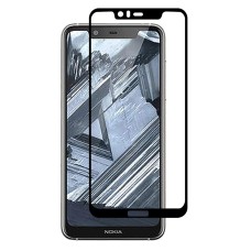 Захисне скло Full screen PowerPlant для Nokia 5.1 Plus, Black