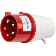 Портативна вилка HiSmart 32A 3P+E+N 380V IP44 (025)