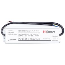 Блок живлення HiSmart 24V, 8.5A, 200W, PFC, IP67