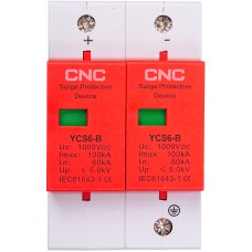 Обмежувач імпульсних перенапруг CNC YCS6/2P-B 60-100KA DC1000V DC