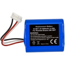 Акумулятор PowerPlant для пилососу iRobot Braava 380 (4409709) 7.2V 2000mAh