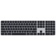 Повнорозмірна клавіатура Apple Magic Keyboard with Touch ID and Numeric Keypad for Mac with Apple Silicon (M1) (MMMR3)