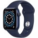 Смарт-часы Apple Watch Series 6 GPS 40mm Blue Aluminum Case w. Deep Navy Sport B. (MG143)