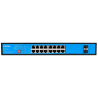 16-портовий PoE 300 Вт 2G SFP