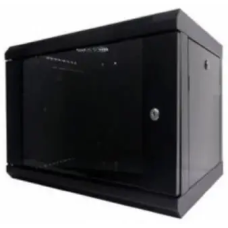 WMNC-35-9U-FLAT- BLACK Hypernet Шкаф серверный настенный 9U 600x350 разборной